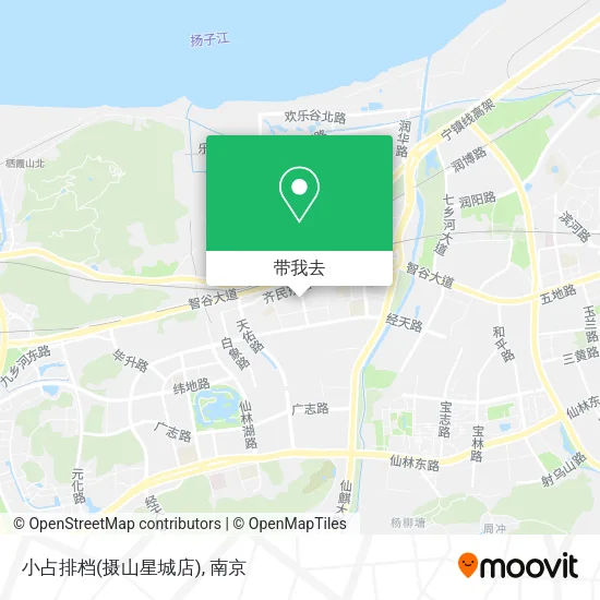 小占排档(摄山星城店)地图