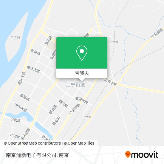 南京涌新电子有限公司地图