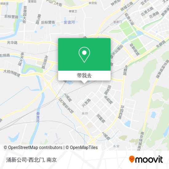 涌新公司-西北门地图