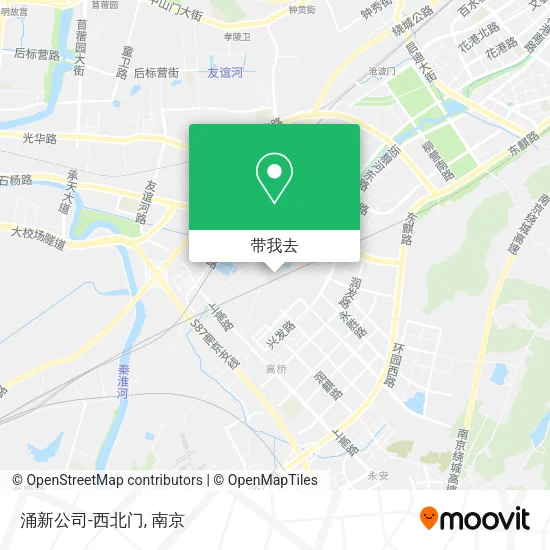 涌新公司-西北门地图