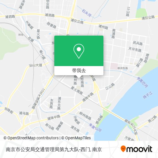 南京市公安局交通管理局第九大队-西门地图