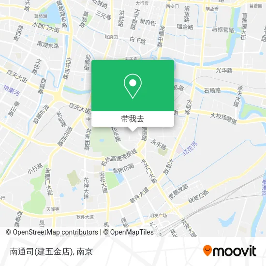南通司(建五金店)地图