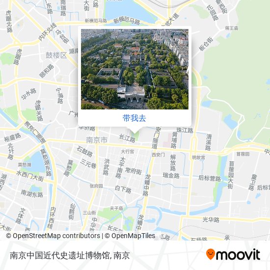 南京中国近代史遗址博物馆地图