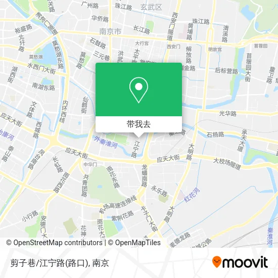 剪子巷/江宁路(路口)地图