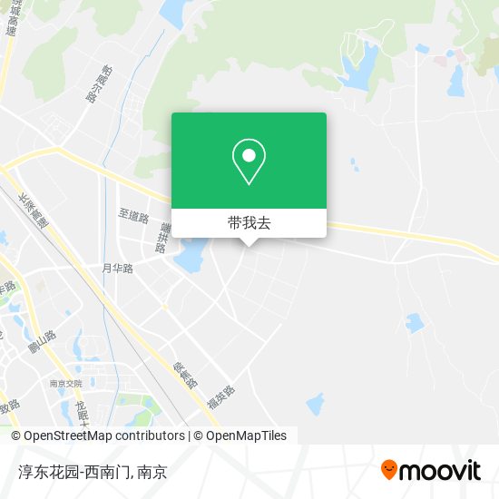淳东花园-西南门地图