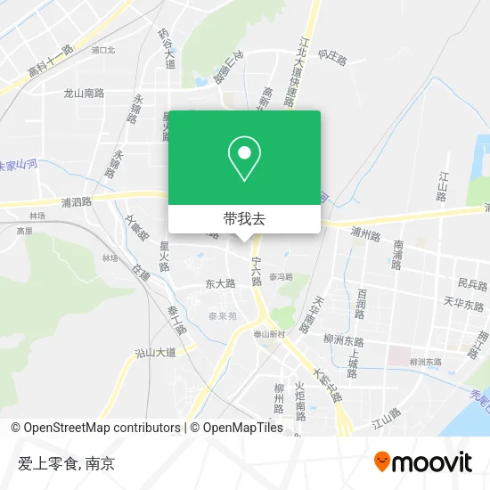 爱上零食地图