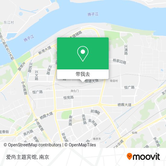 爱尚主题宾馆地图