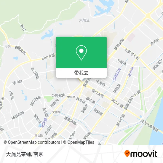 大施兄茶铺地图