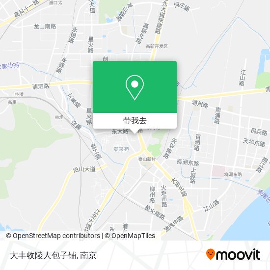 大丰收陵人包子铺地图