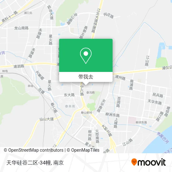 天华硅谷二区-34幢地图