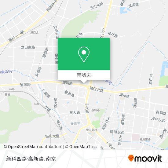 新科四路·高新路地图