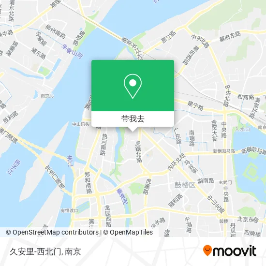 久安里-西北门地图