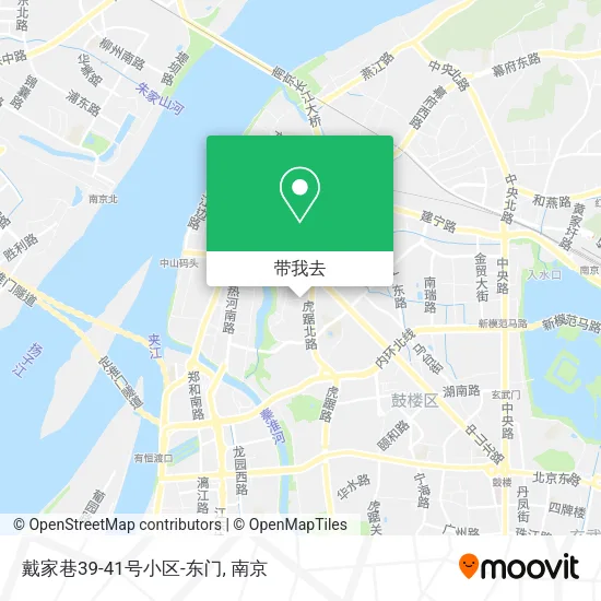 戴家巷39-41号小区-东门地图