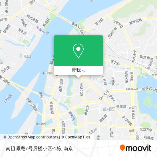 南祖师庵7号后楼小区-1栋地图