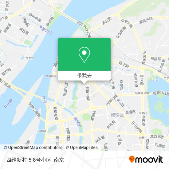 四维新村-5-8号小区地图