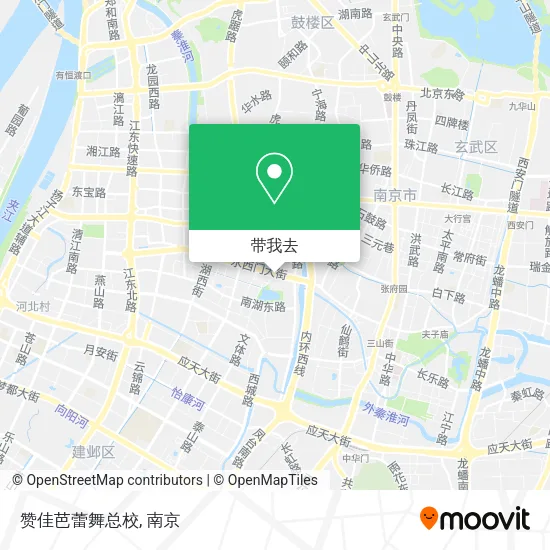 赞佳芭蕾舞总校地图