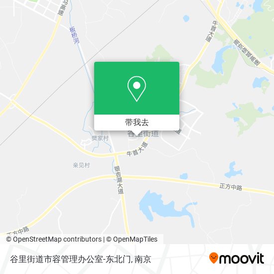 谷里街道市容管理办公室-东北门地图