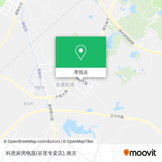科恩厨房电器(谷里专卖店)地图