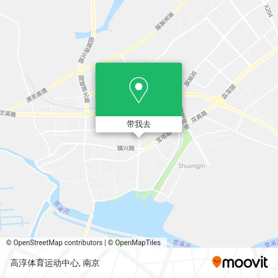 高淳体育运动中心地图