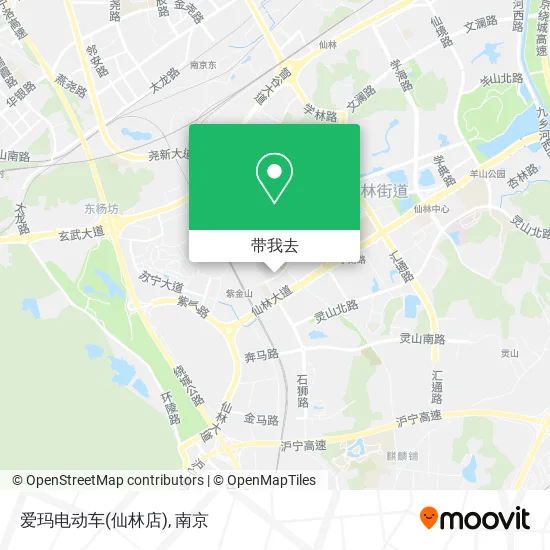 爱玛电动车(仙林店)地图