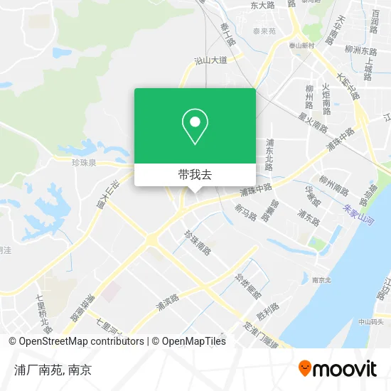 浦厂南苑地图