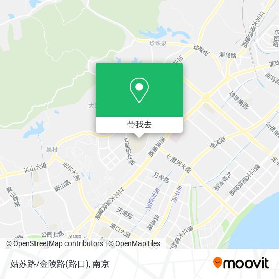 姑苏路/金陵路(路口)地图