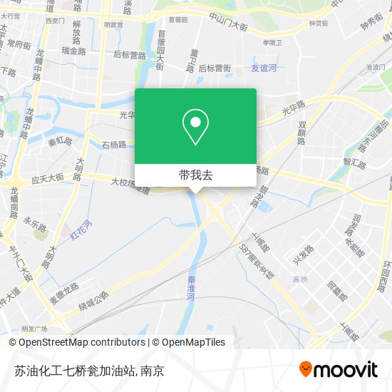 苏油化工七桥瓮加油站地图