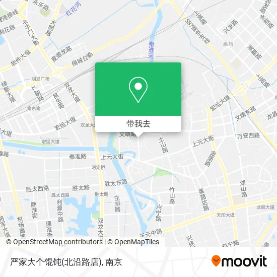 严家大个馄饨(北沿路店)地图