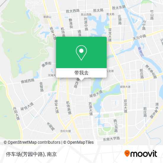 停车场(芳园中路)地图