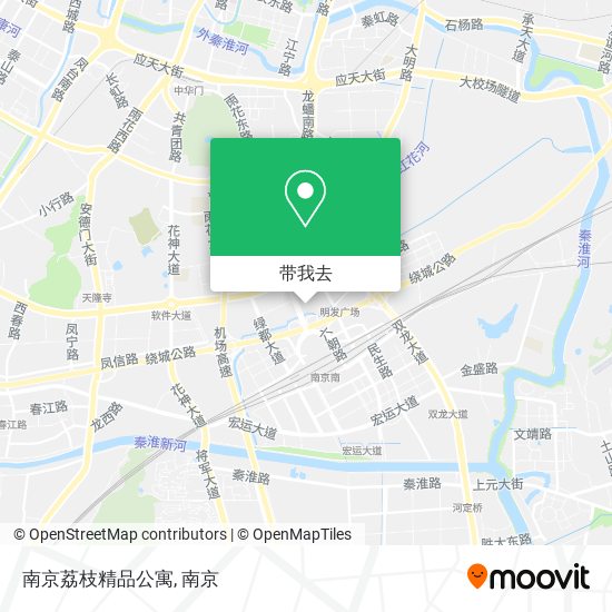 南京荔枝精品公寓地图