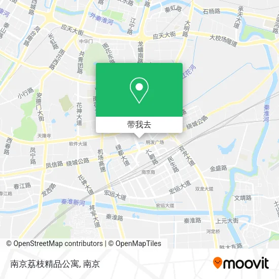 南京荔枝精品公寓地图