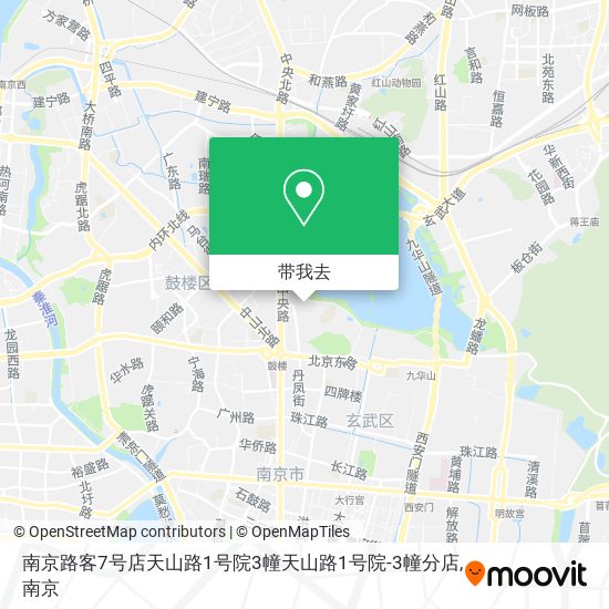 南京路客7号店天山路1号院3幢天山路1号院-3幢分店地图
