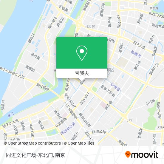 同进文化广场-东北门地图