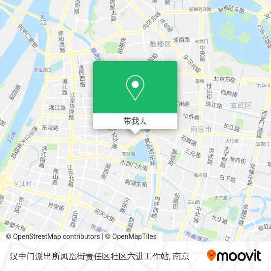 汉中门派出所凤凰街责任区社区六进工作站地图