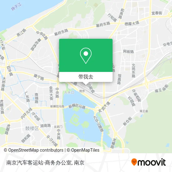 南京汽车客运站-商务办公室地图