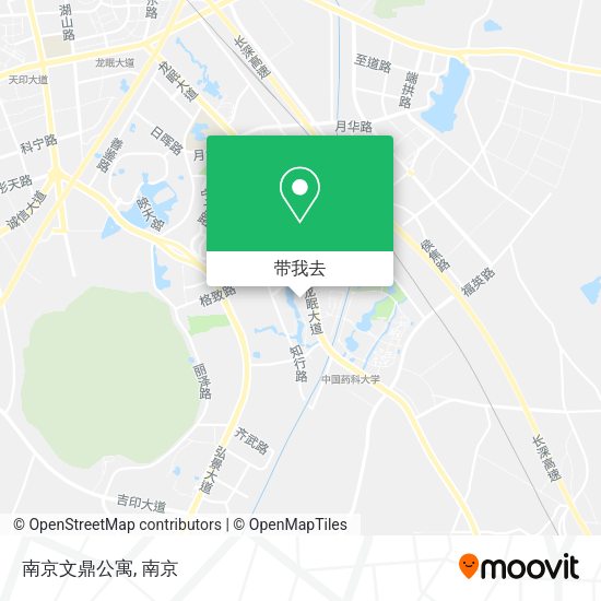 南京文鼎公寓地图