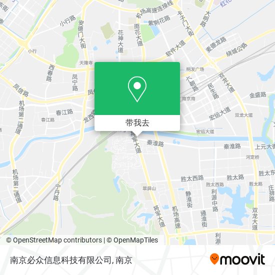 南京必众信息科技有限公司地图