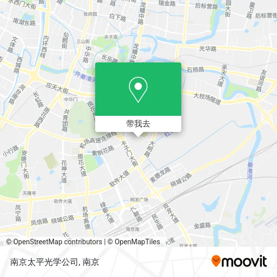 南京太平光学公司地图