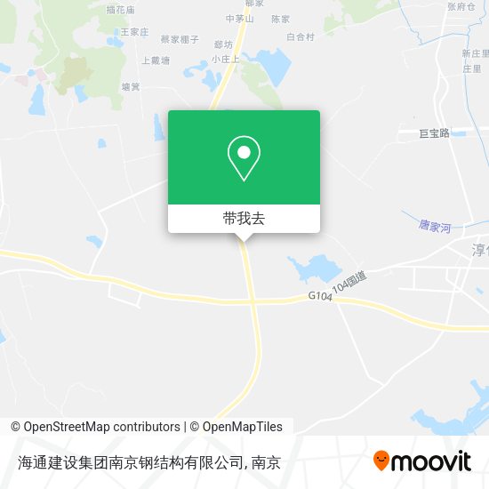 海通建设集团南京钢结构有限公司地图