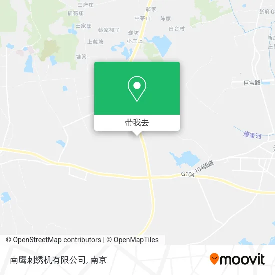 南鹰刺绣机有限公司地图
