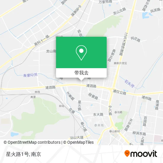 星火路1号地图