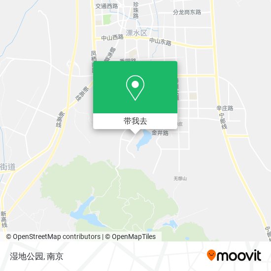 湿地公园地图