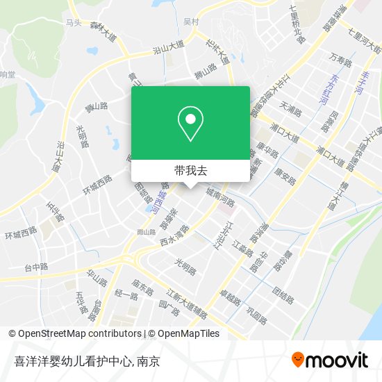 喜洋洋婴幼儿看护中心地图