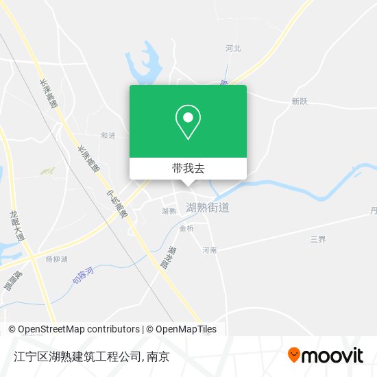 江宁区湖熟建筑工程公司地图