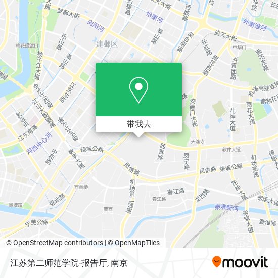 江苏第二师范学院-报告厅地图