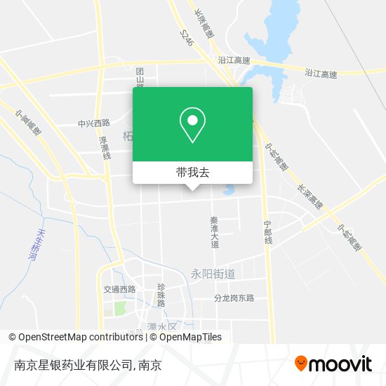 南京星银药业有限公司地图
