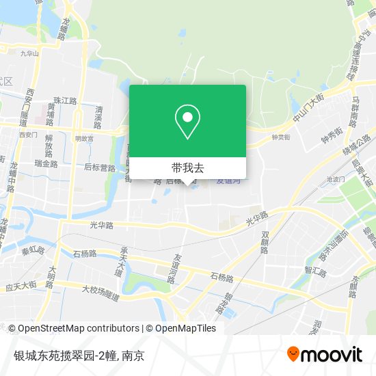 银城东苑揽翠园-2幢地图