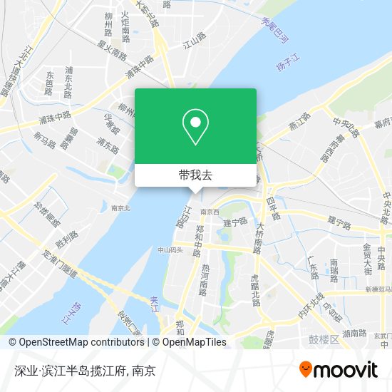深业·滨江半岛揽江府地图