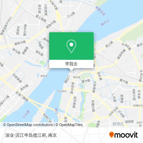 深业·滨江半岛揽江府地图