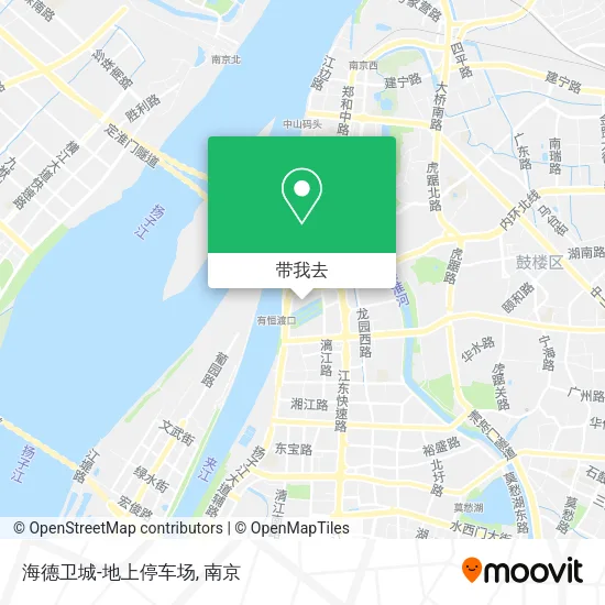 海德卫城-地上停车场地图